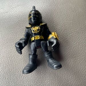 Power Ranger Black and Gold Action Figure